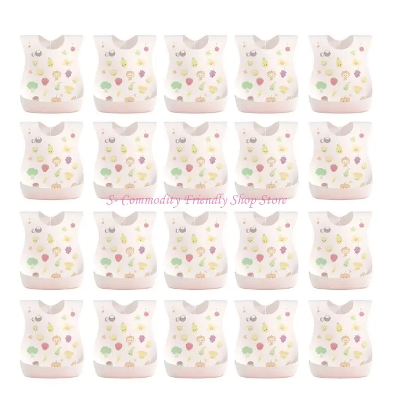 Baberos de alimentación absorbentes para bebé: toalla saliva - imagen 4