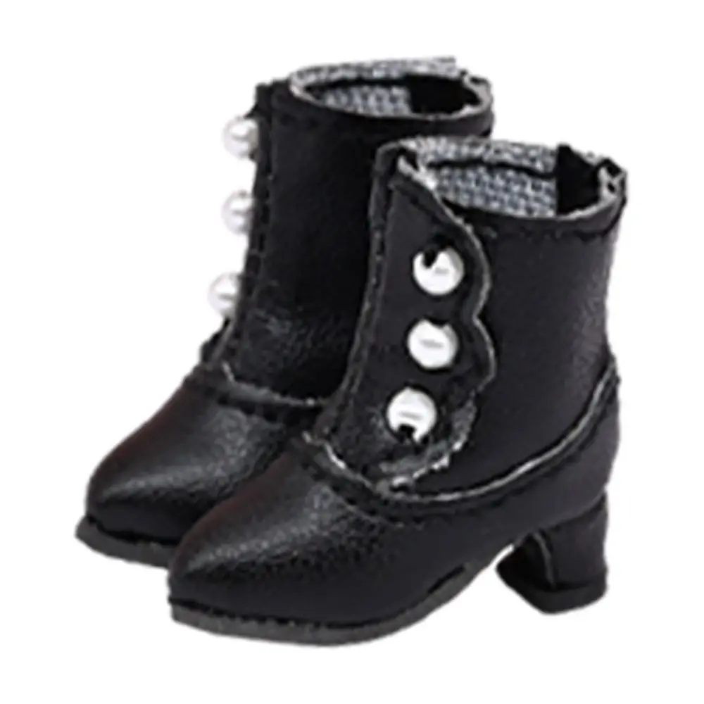 Mini botas altas PU tipo cuero para juego de vestir - imagen 4