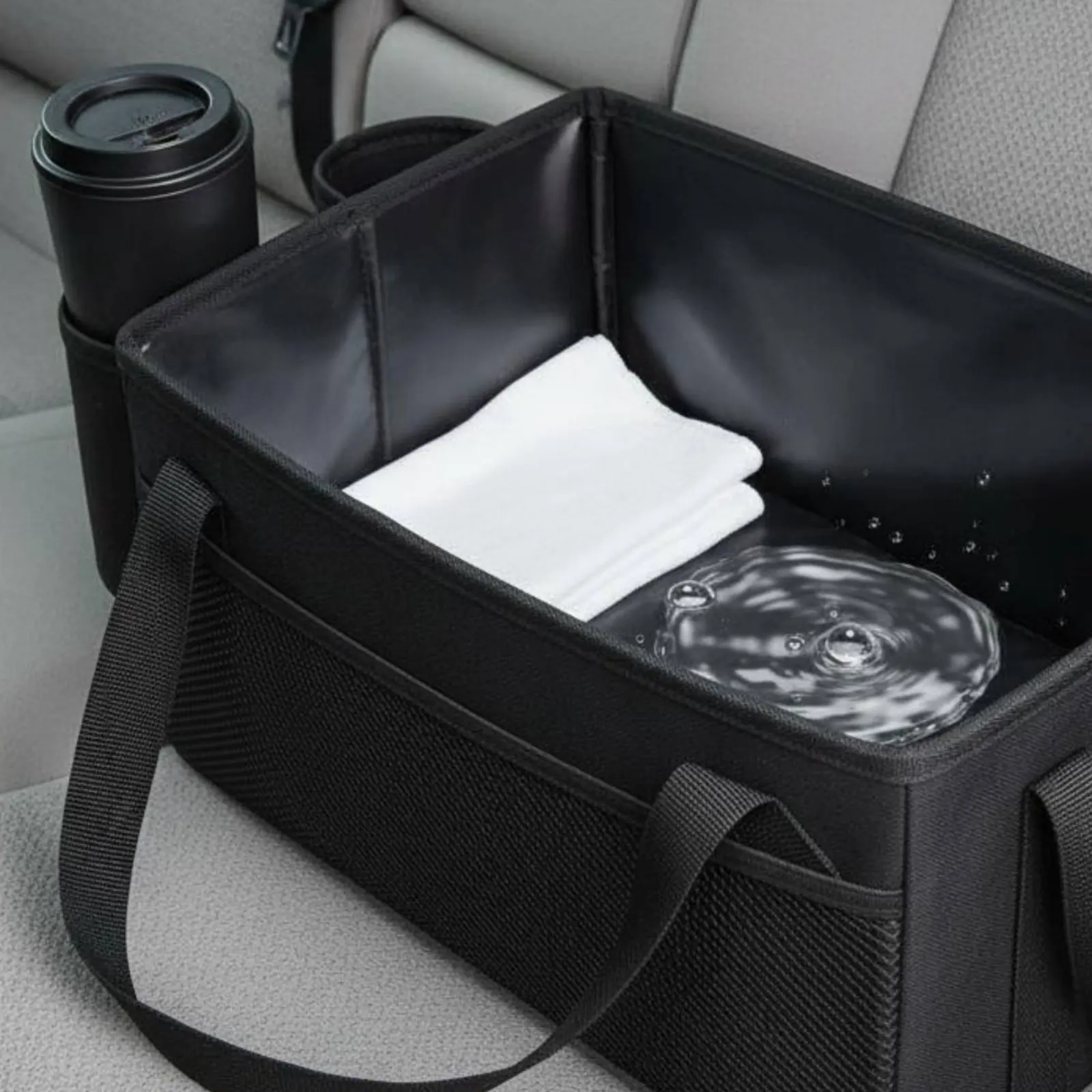 Organizador de juguetes para coche plegable y portátil - imagen 5
