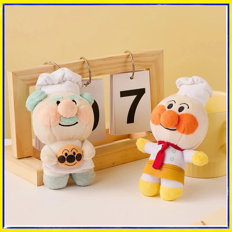 Anpanman Jam Grandpa – Llavero de peluche para mochila y bolso - imagen 3