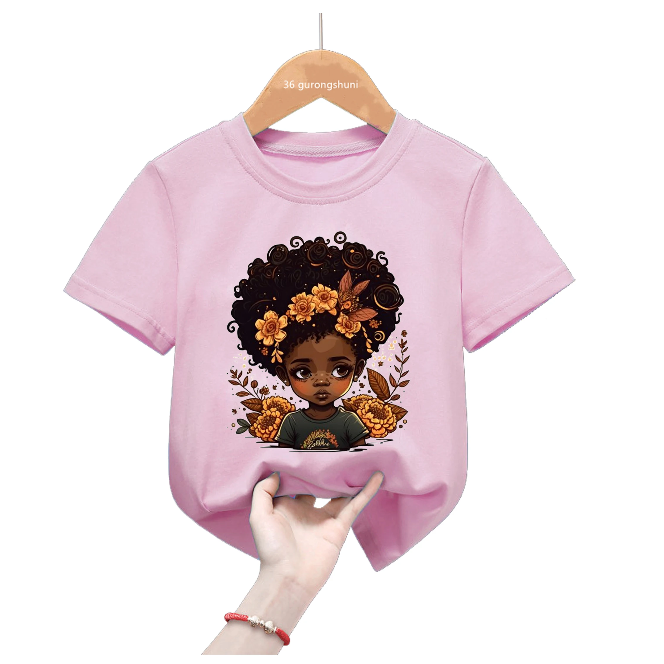 Camiseta manga corta verano infantil – Estilo moderno niños y niñas - imagen 2