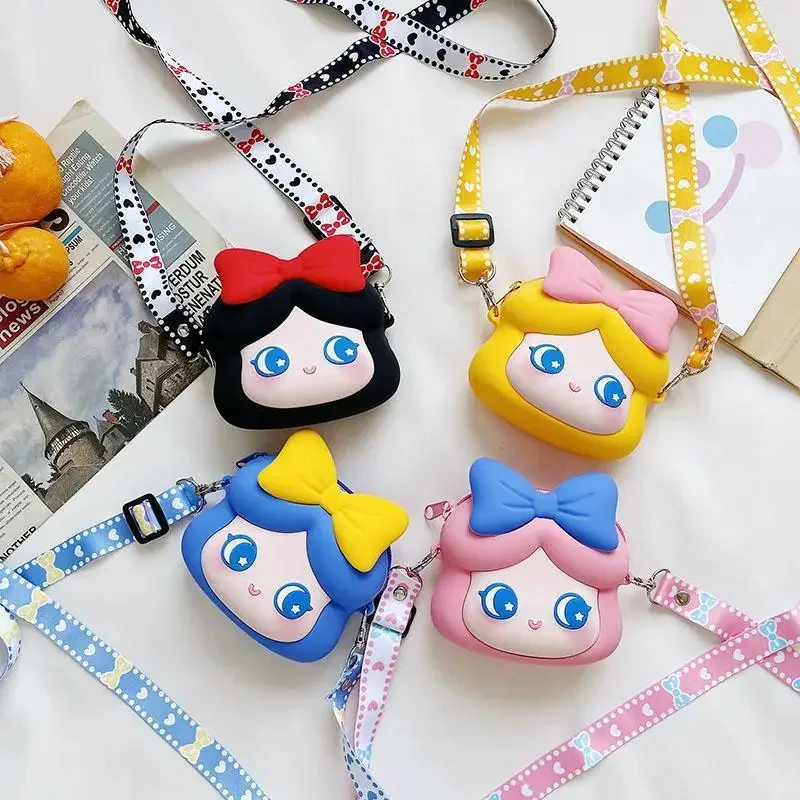 Bolso cruzado infantil impermeable de silicona kawaii - imagen 4