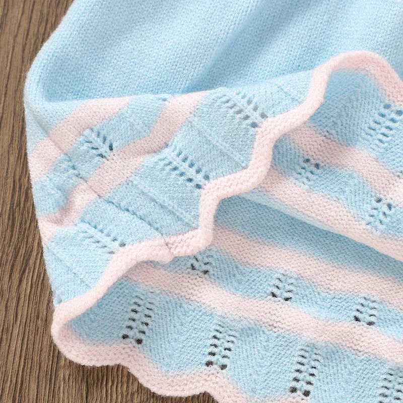 Conjunto jersey y pants para niña recién nacido con manta - imagen 2