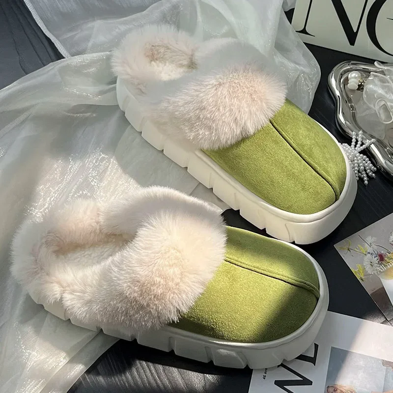 Pantuflas interiores de piel sintética suave – Antideslizantes y ligeras - imagen 3