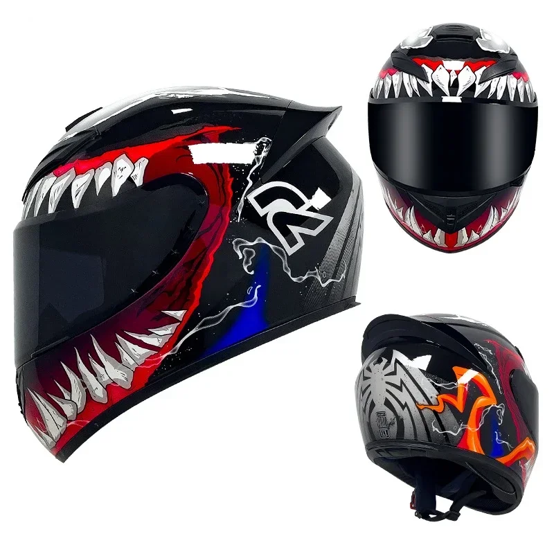 Casco modular infantil doble lente – Protección moto para niños - imagen 4