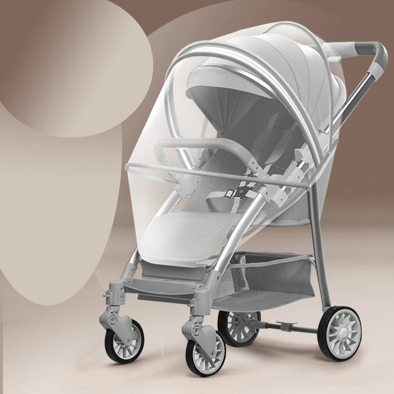 Mosquitera universal para cochecito con malla fina de protección - imagen 5
