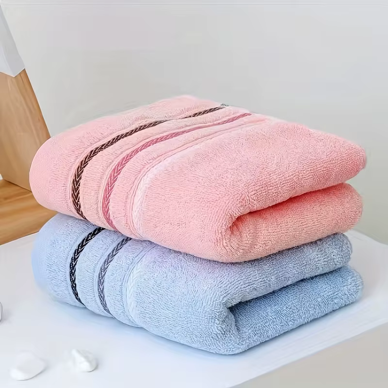 Toallas faciales para bebé de algodón grueso altamente absorbentes - imagen 2