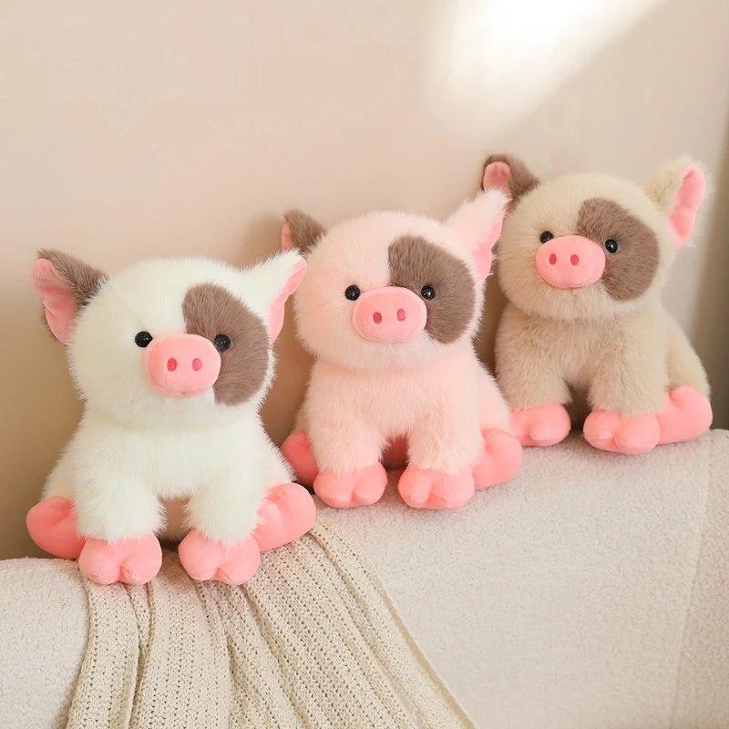 Muestra del cerdito después de una limpieza ligera
