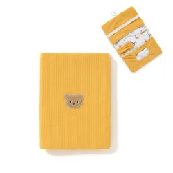 Bolsa de almacenamiento en pana plegable con dibujos animados