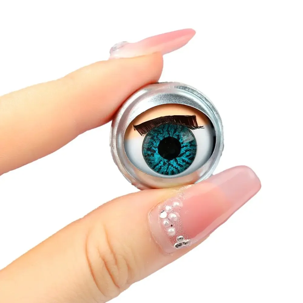Ojos enrollables con pestañas para muñecas – Accesorios de simulación - imagen 5