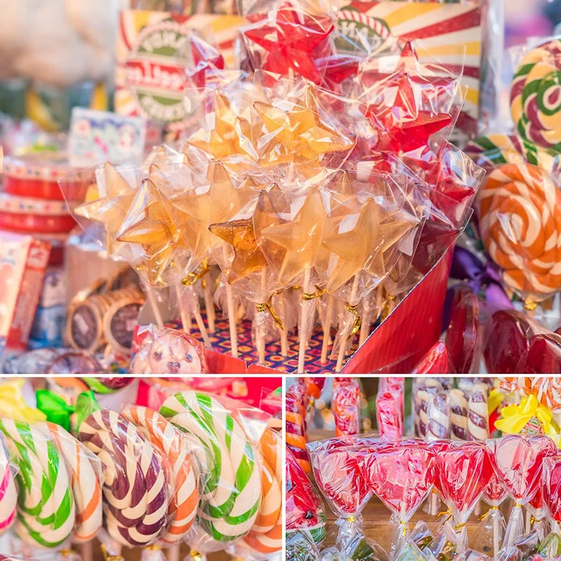 Palitos para pasteles y accesorios para envoltorios de dulces