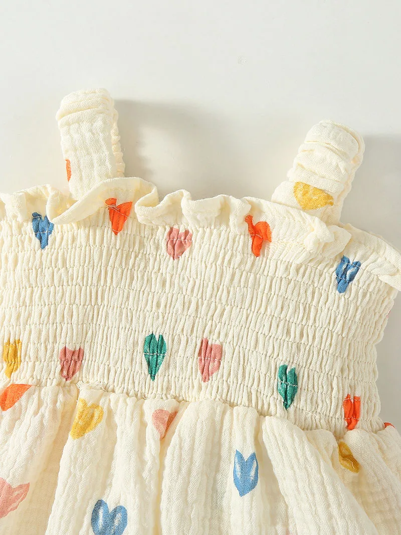 Mono bebé con gorro romántico y transpirable para niña - imagen 2