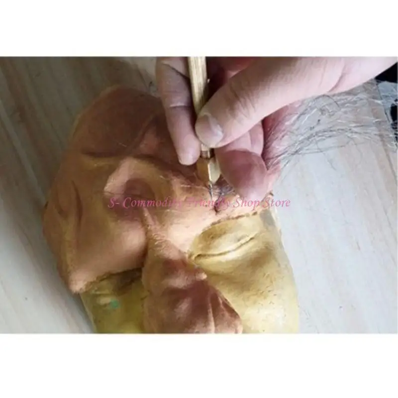 Roly Play aguja de peinado para muñecas hecho a mano manualidades