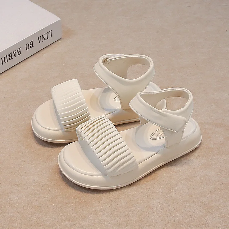 Sandalias de verano antideslizantes y cómodas para niña elegante - imagen 2