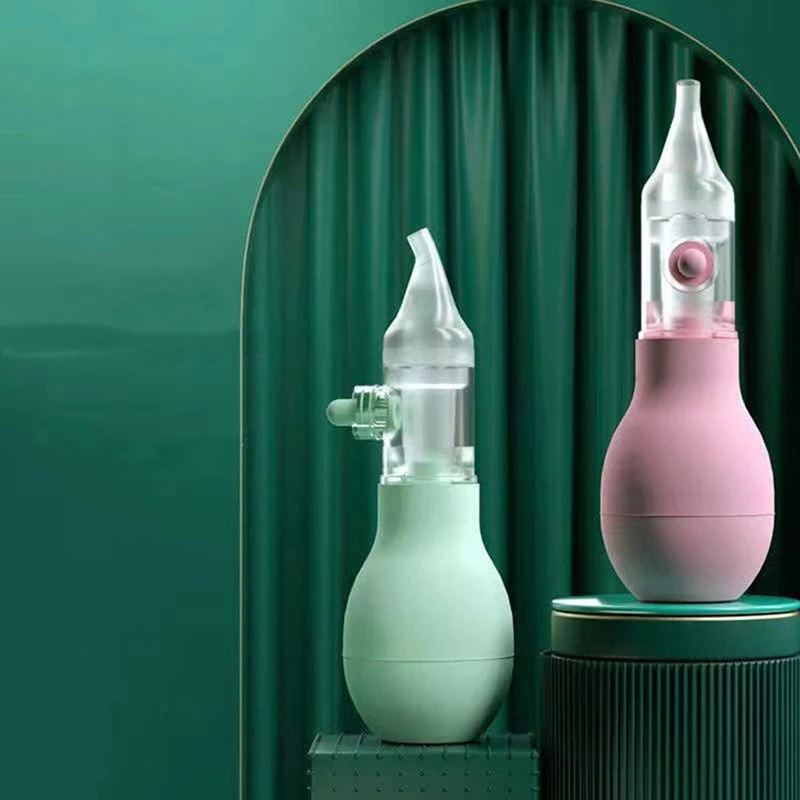 Aspirador nasal de silicona para bebé – Limpieza nasal segura - imagen 3