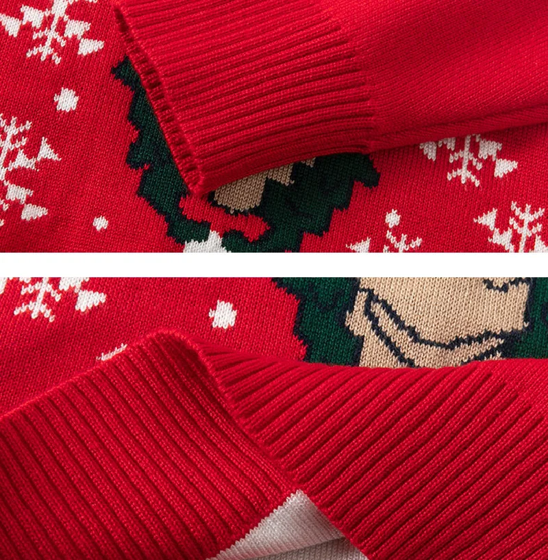 Jersey de punto cálido infantil para otoño e invierno con dibujos - imagen 5