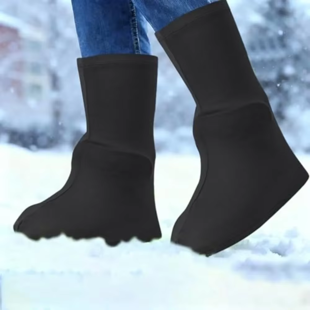 Cubiertas reutilizables zapatos niños – suela antideslizante exterior - imagen 3