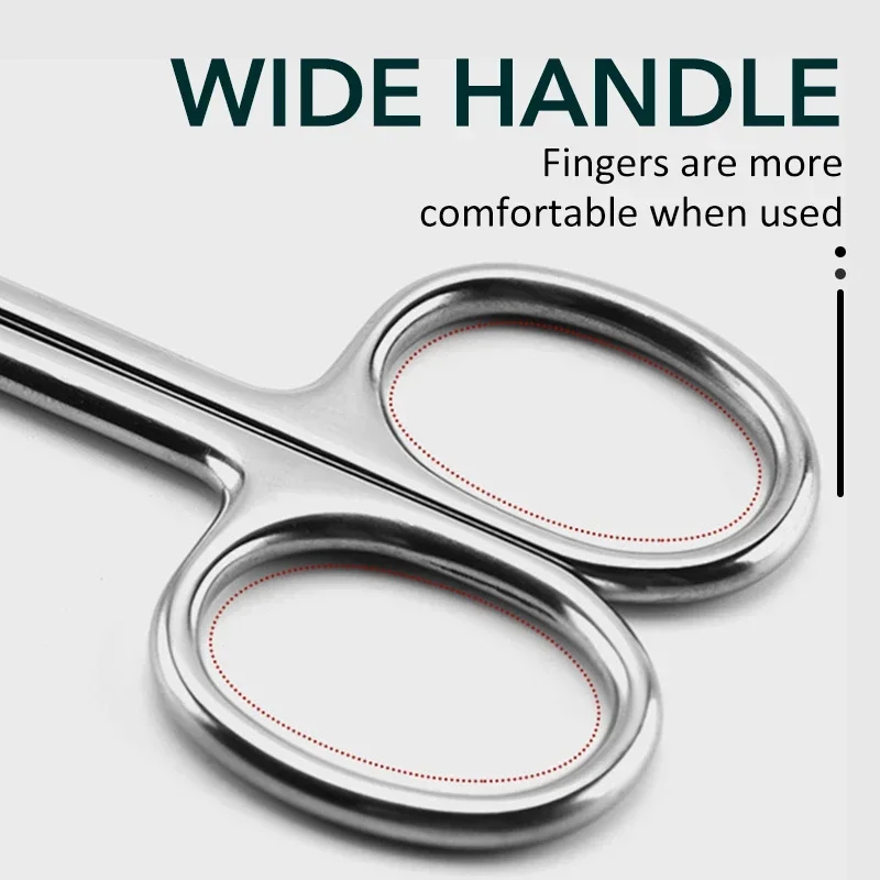 Tijeras de manicura de acero inoxidable profesionales para cutículas