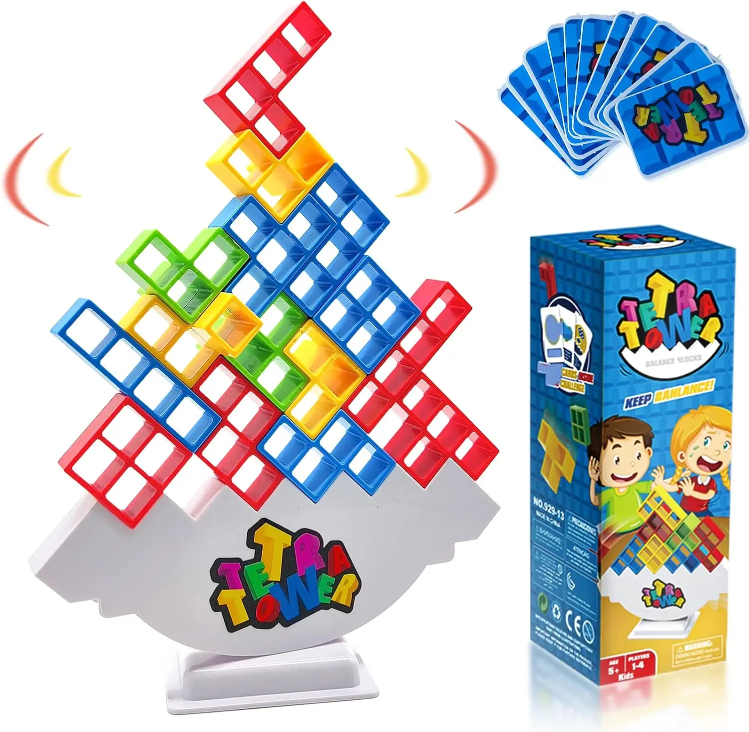 Juego de equilibrio 3D Tetris apilable para niños puzzle - imagen 4