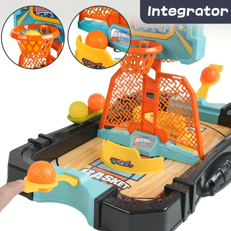 Juego baloncesto de mesa mini para niños y adultos - imagen 3