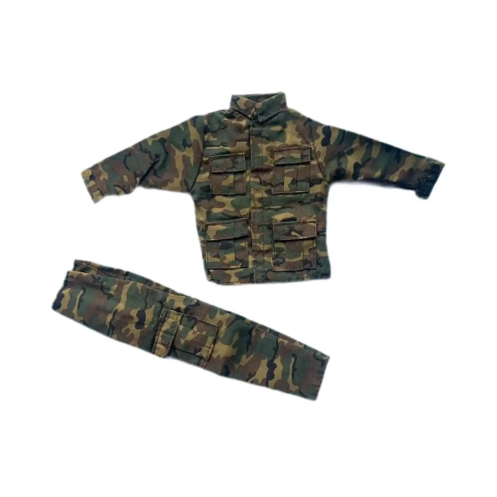 Abrigo de gabardina en miniatura para muñecos – uniforme - imagen 3