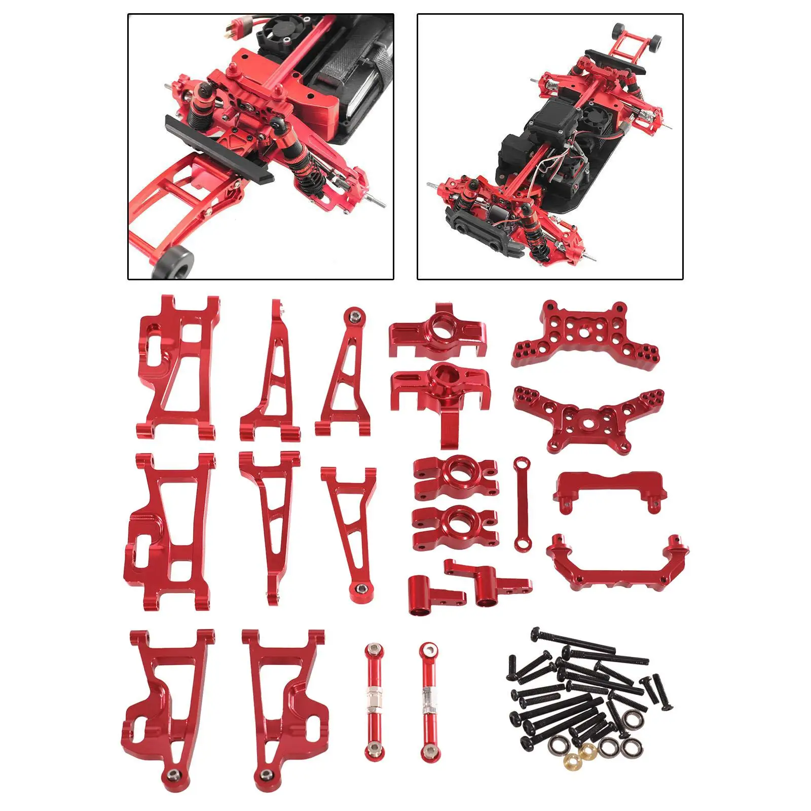 Amortiguadores RC de repuesto en aluminio para coche radiocontrol - imagen 2