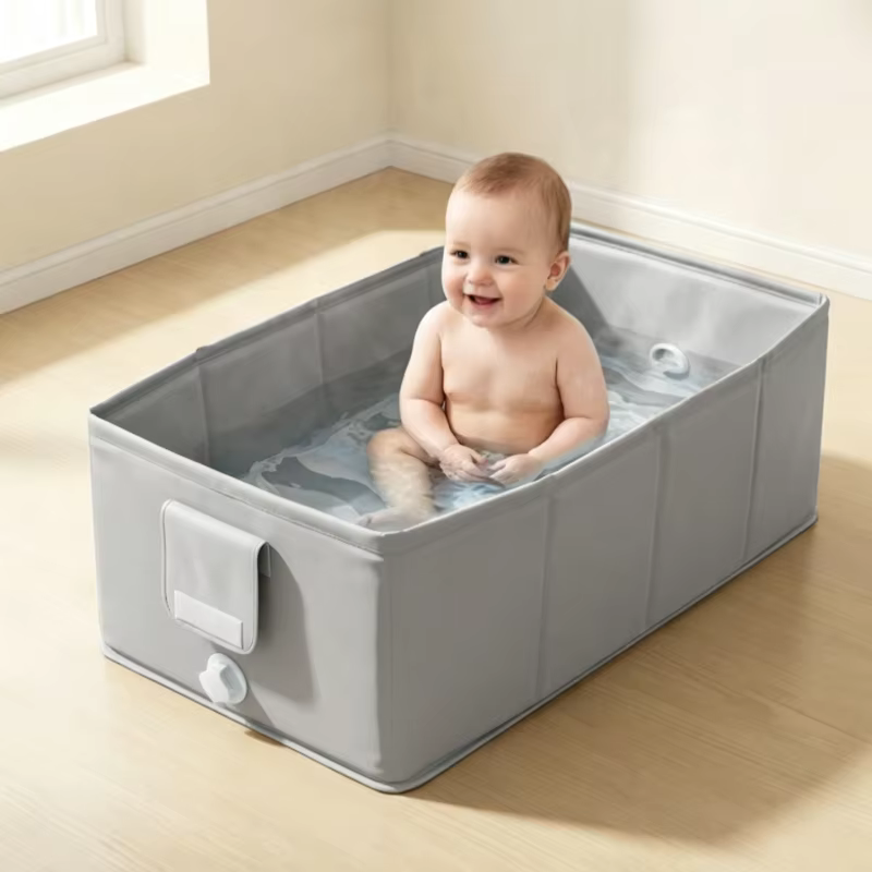 Bañera plegable portátil para bebé – ideal viajes y regalo nacimiento - imagen 2