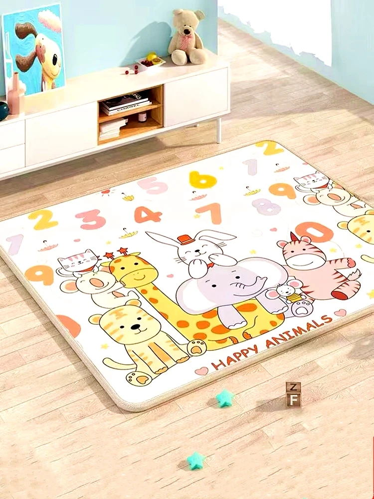 Alfombra de juego gruesa y amplia para bebés