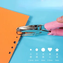 Perforadora de papel para álbumes de recortes y encuadernación
