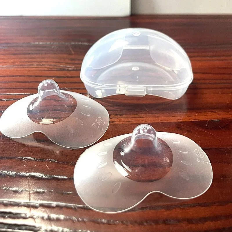 Protectores de pezón de silicona para lactancia - imagen 2