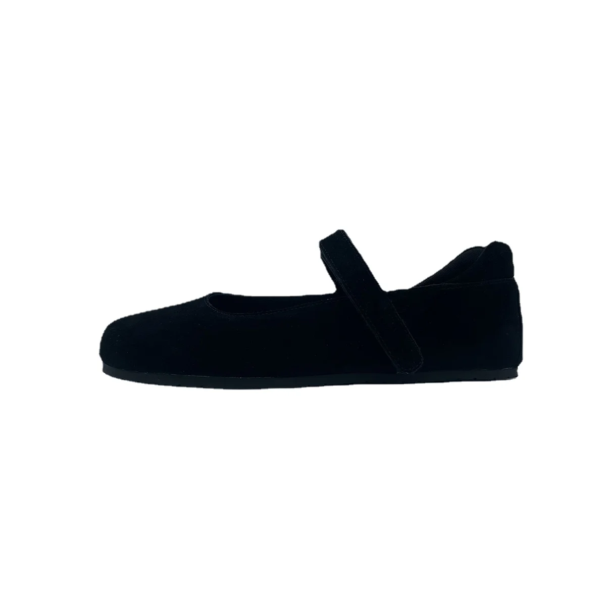 Tipsietoes – Zapatos descalzos bailarina cuero gamuza suela plana - imagen 5