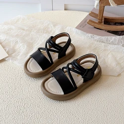 Sandalias de verano antideslizantes de suela suave para niñas