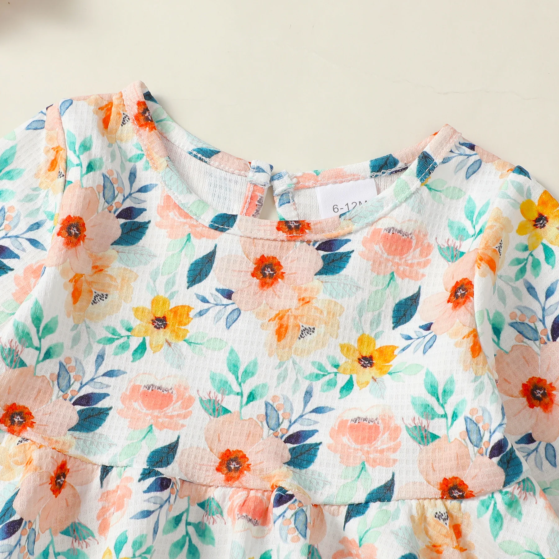 Vaquero infantil con camiseta floral - Primavera - imagen 2