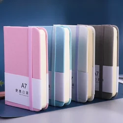 Cuaderno mini de 96 hojas para niños – Bloc escolar portable para notas diarias