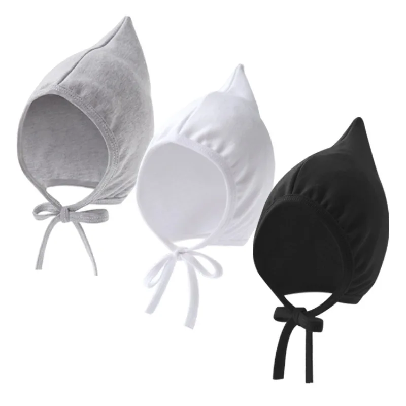 Fetal gorro algodón suave protección oídos recién nacido infantil - imagen 4