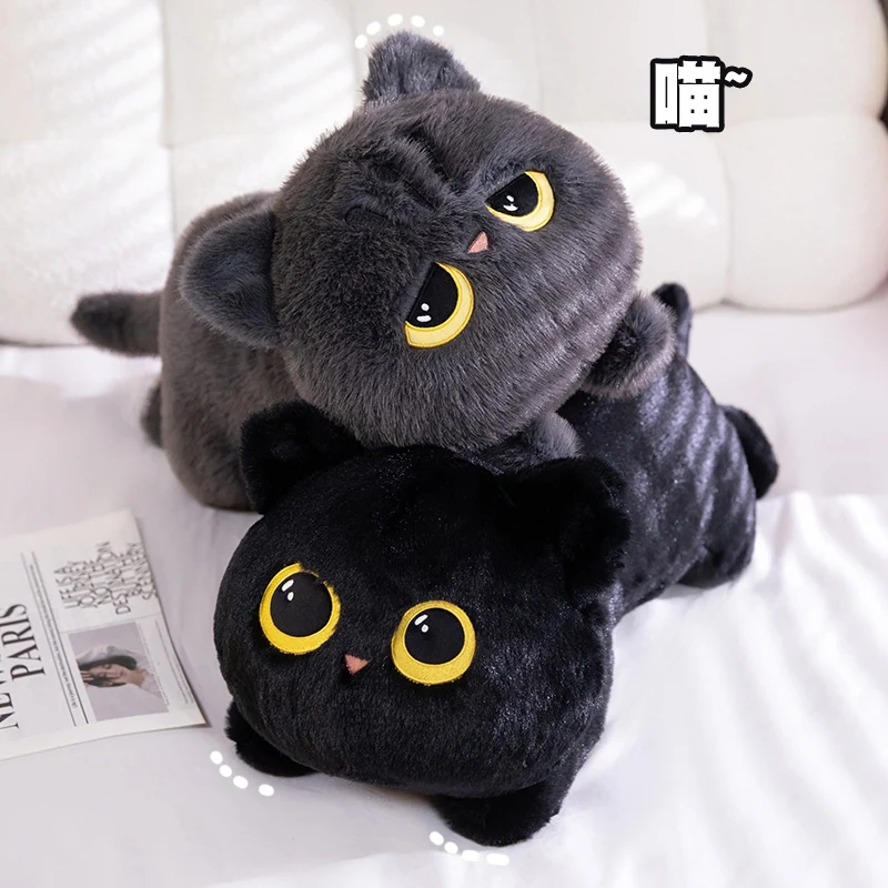 Almohada de gato felpa suave cojín para dormir y descansar tumbado - imagen 5