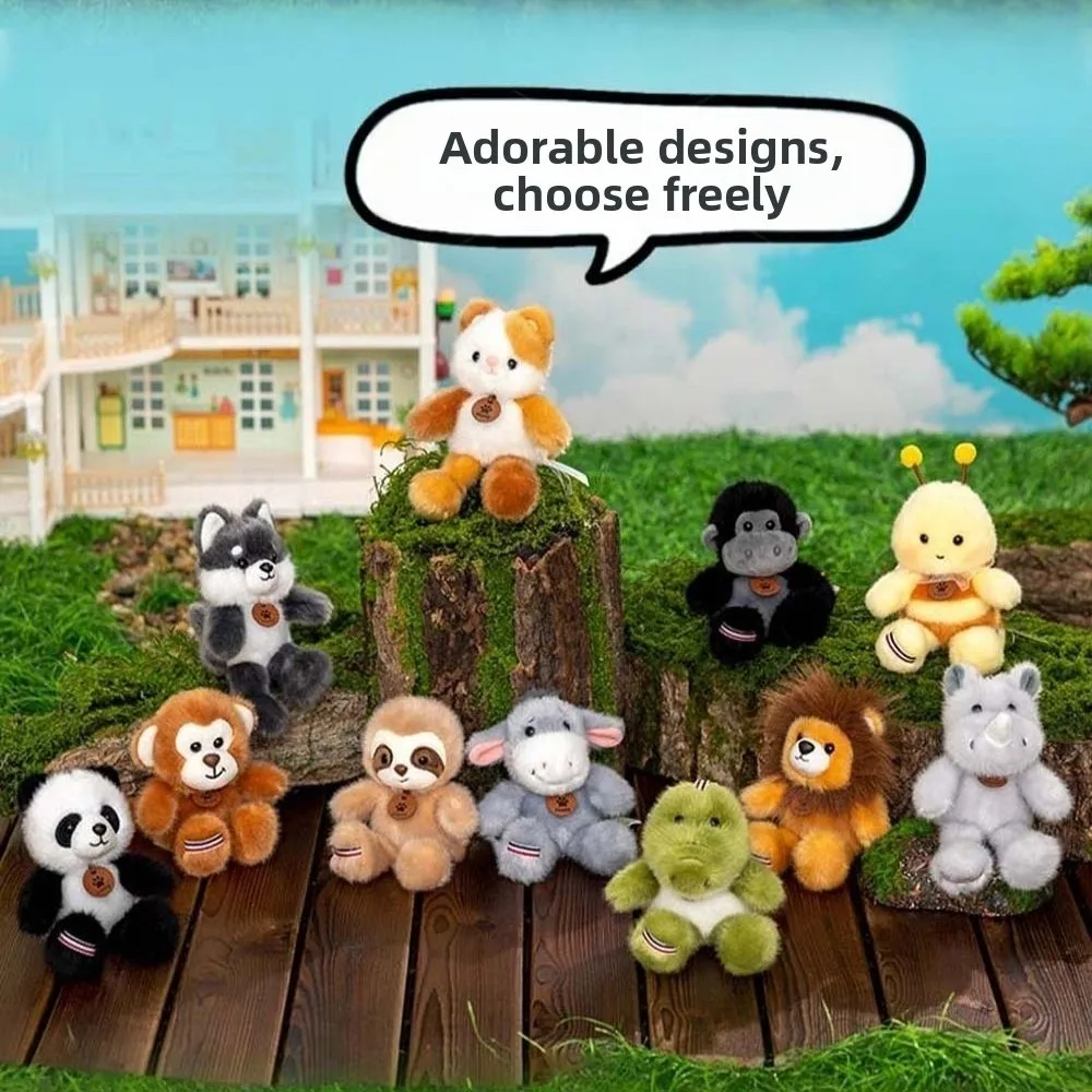 Llavero peluche animales dibujos animados para bolso - imagen 3