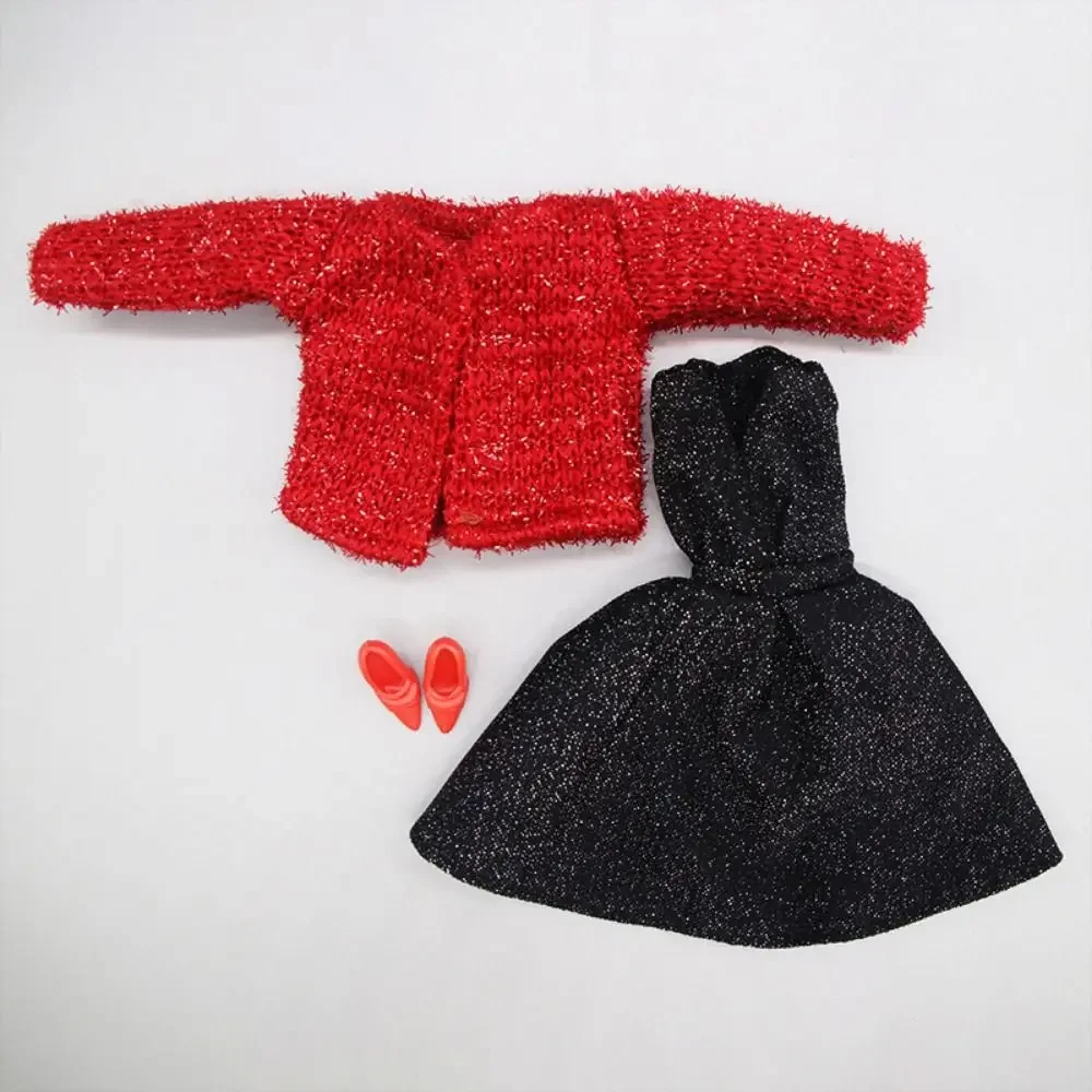 Ropa de muñeca invierno hecha a mano para niñas, conjunto - imagen 3