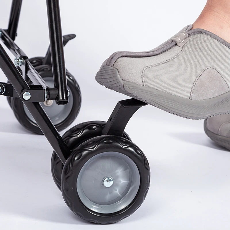 Carrito camping plegable con ruedas 360° resistente - imagen 3