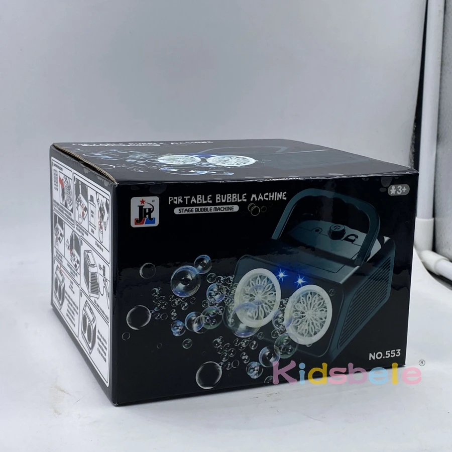 Soplador automático de burbujas para niños – Portátil y resistente - imagen 4
