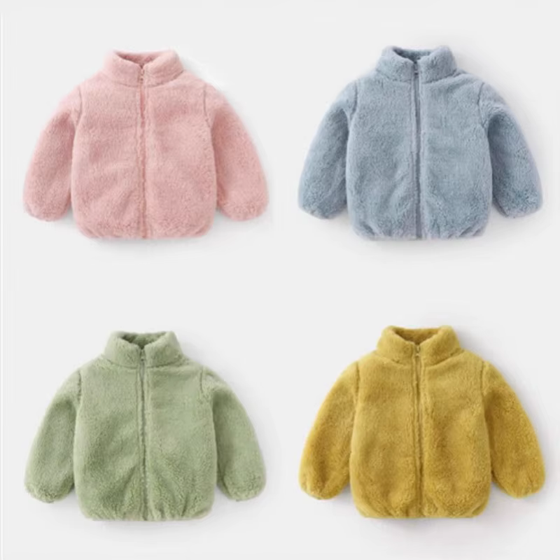 Chaqueta de forro polar doble cara para bebé – abrigo cálido - imagen 3