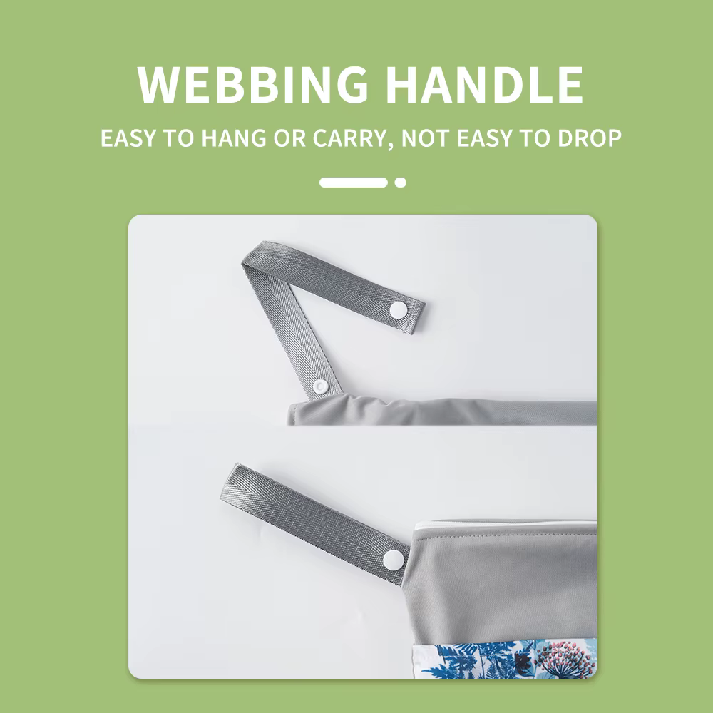 Happyflute Wetbag - Bolsa impermeable para pañales reutilizable - imagen 5