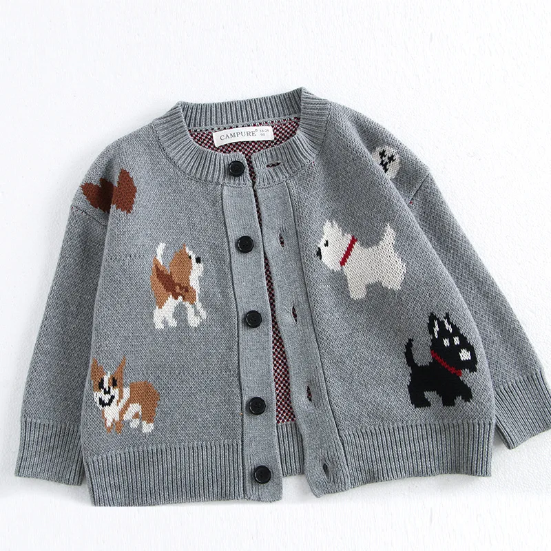 Cárdigan de punto Jacquard MILANCEL para niños – Primavera - imagen 3