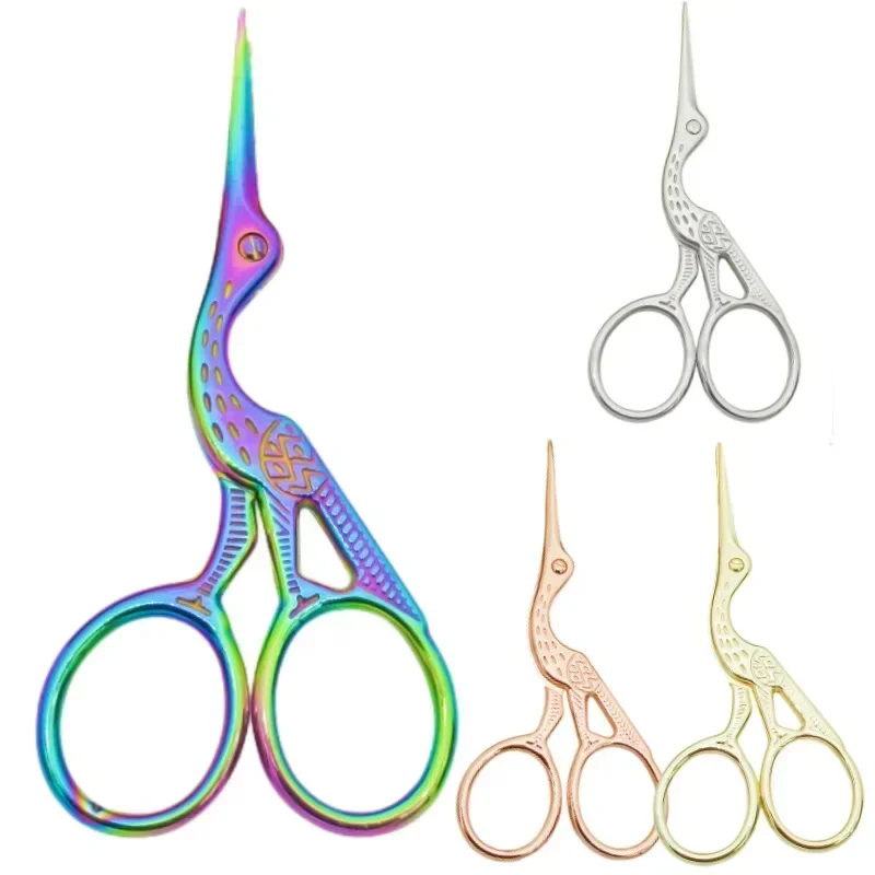 Vvocci tijeras para cejas y barba de acero inoxidable precisas - imagen 2