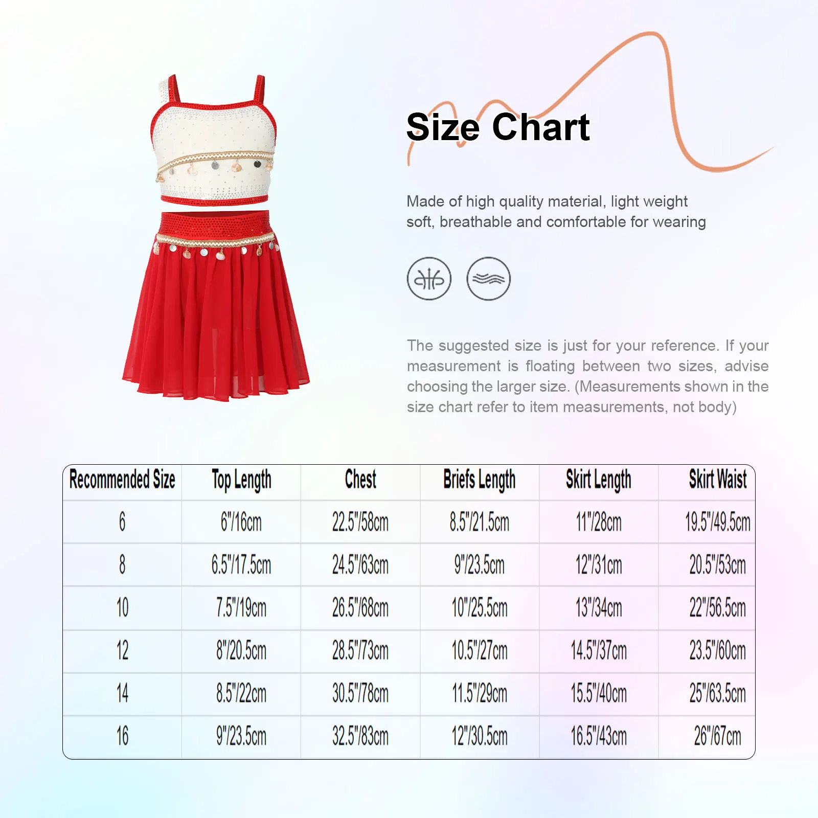 Disfraz de princesa con lentejuelas y pedrería para adolescente - imagen 4