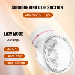 Extractor de leche eléctrico portátil manos libres silencioso sin BPA