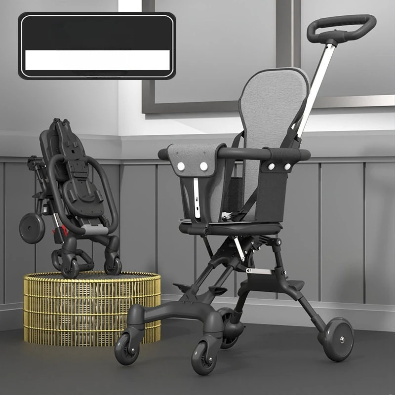 Cochecito de paseo ligero plegable con asiento reversible - imagen 5
