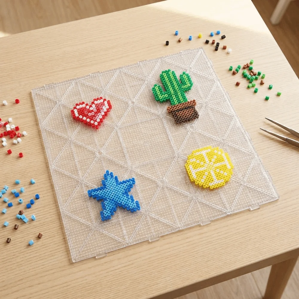 Tablero de abalorios Hama para fusión reutilizable en manualidades - imagen 4
