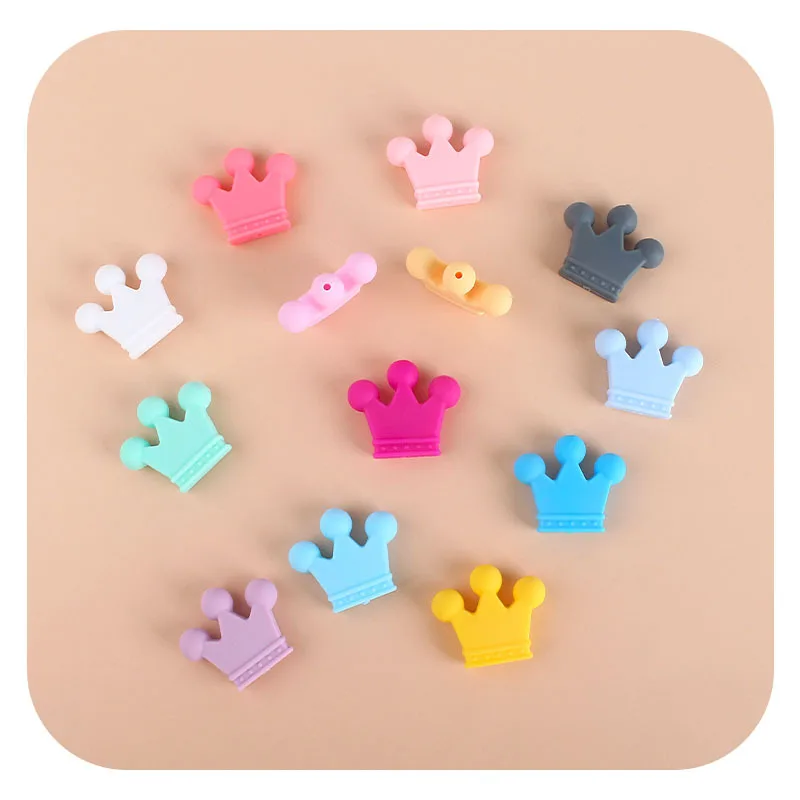 Cadena para chupete de silicona con cuentas anticaída - imagen 4