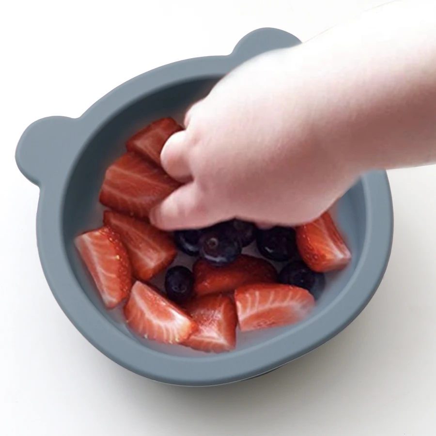 Vajilla de silicona para bebé con ventosa bandeja y sin BPA - imagen 5